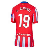 Maglie da calcio Atletico Madrid Julian Alvarez #19 Prima Maglia Femminile 2024-25 Manica Corta